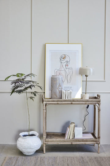 Hilde lanterne sand 20x20 LENE BJERRE