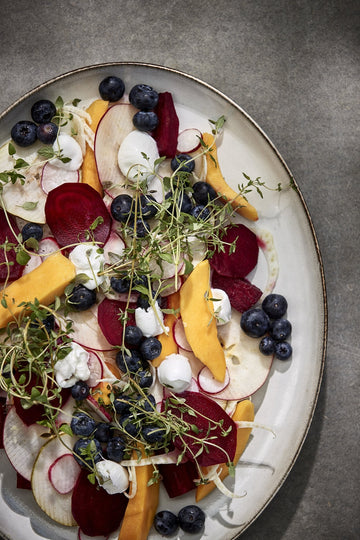 Amera fad 34x27 cm. beige LENE BJERRE