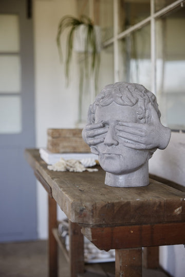 Serafina dekorationsfigur30 cm.grå LENE BJERRE