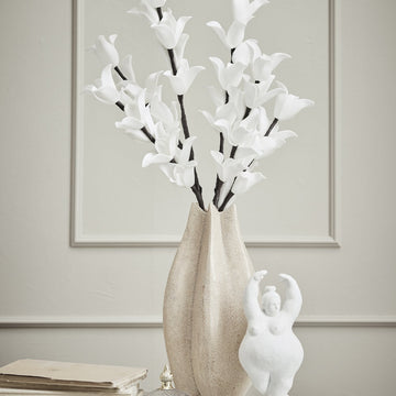 Happia stor dekorationsblomst hvid L91 Lene Bjerre Design DK