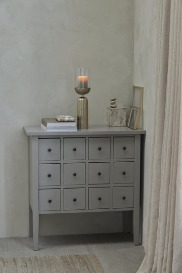 Sandia stage til bloklys H43,5 cm. lys guld Lene Bjerre Design DK