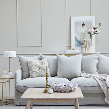 Happia stor dekorationsblomst lys rosa L92 LENE BJERRE