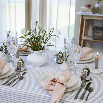 Angela mundserviet lys rosa 45x45 LENE BJERRE