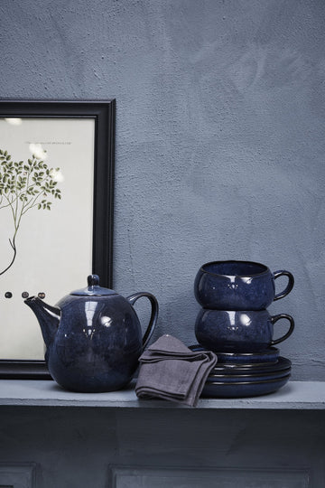 Amera tekande H17,5 cm. blå LENE BJERRE