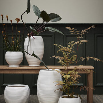 Catharinia skjuler H25 cm. råhvid Lene Bjerre Design DK