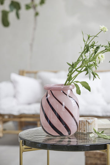 Eliana stage til bloklys 5 cm. sand marmor LENE BJERRE