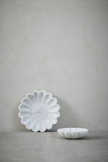 Ellia Marmorskål Ø30 cm. hvid Lene Bjerre Design DK