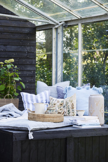 Hilde lanterne sand 20x20 LENE BJERRE