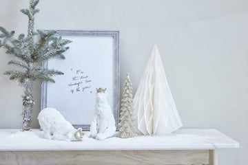 Sebina isbjørn 20 cm hvid Lene Bjerre Design DK