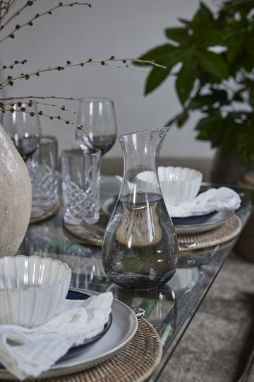 Victorinne karaffel H25 cm. røgfarvet Lene Bjerre Design DK