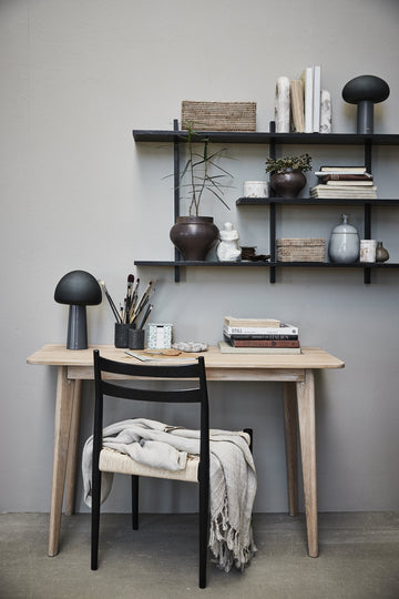 Ellia krukke 6x6 cm. sort marmor LENE BJERRE