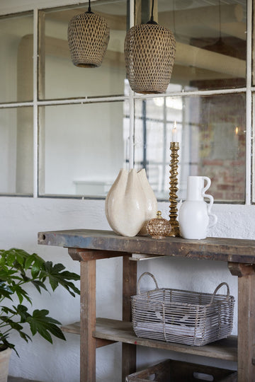 Harper kurvesæt 35x28 cm. Natur LENE BJERRE