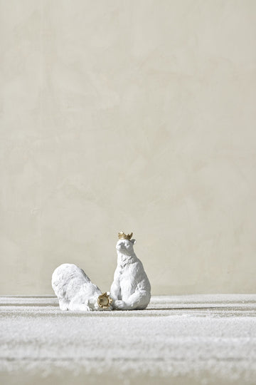 Sebina isbjørn 20 cm hvid Lene Bjerre Design DK