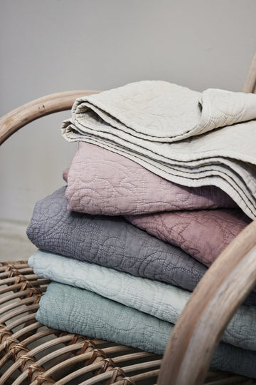 Isabelle plaid lyserød H cm LENE BJERRE