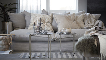 Norah kurv H37 cm. natur LENE BJERRE