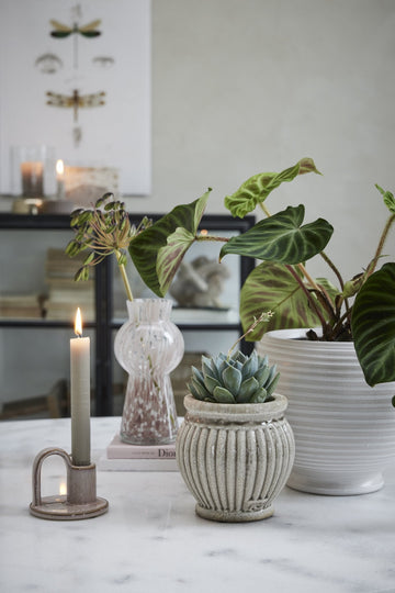 Catharinia skjuler H25 cm. råhvid Lene Bjerre Design DK