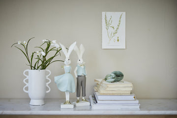 Sevia påskefigur dame polyresin H36,5 cm blå LENE BJERRE