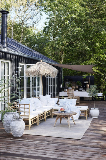 Anna stor urtepotte Ø40,5 cm antik grå Lene Bjerre Design DK