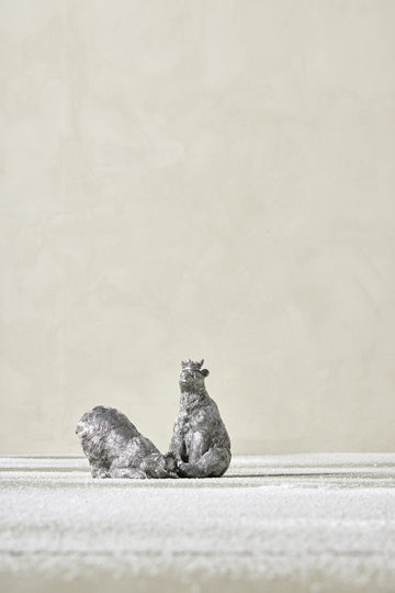 Sebina isbjørn 11,5 cm antik sølv Lene Bjerre Design DK