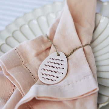 Angela mundserviet lyserød 45x45 LENE BJERRE