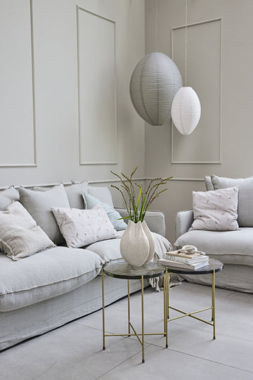 Felinne pudebetræk sand 60x40 LENE BJERRE