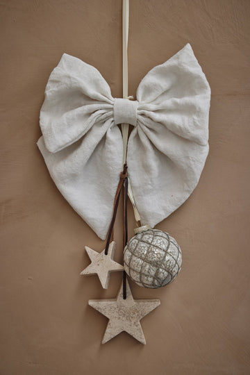 Elina sand marmorstjerne ophæng 6,5 cm LENE BJERRE