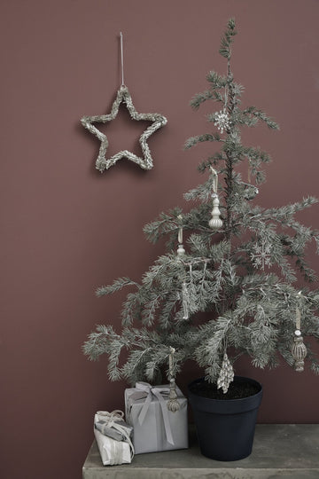 Adalia snefnug ophæng H9 cm. sølv Lene Bjerre Design DK