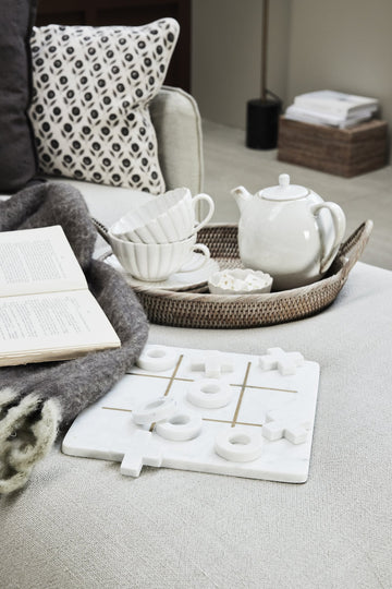 Efilia pudebetræk 60x40 cm. råhvid 100% bomuld LENE BJERRE