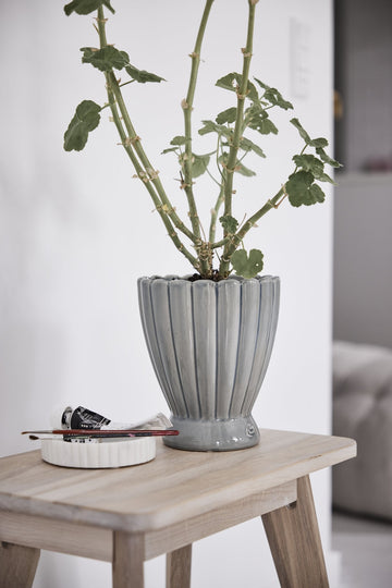 Eliana sæbeskål/smykkeskål ø12 cm. hvid marmor LENE BJERRE