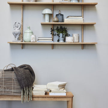 Ellie bænk L120*H45*W30 eg egetræ Lene Bjerre Design DK