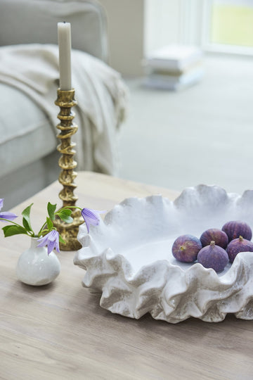 Helene vase hvid keramik H9 cm LENE BJERRE