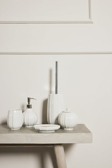 Lily dispenser brun sand keramik H16,3 cm LENE BJERRE