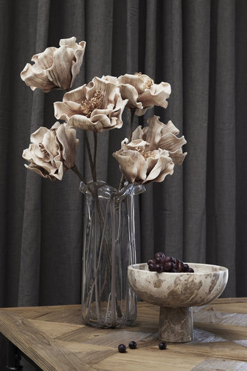 Alberta vase H40 cm. transparent glas LENE BJERRE