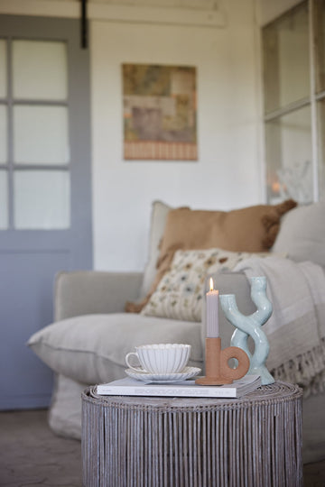 Camille kop/underkop 7 cm råhvid LENE BJERRE