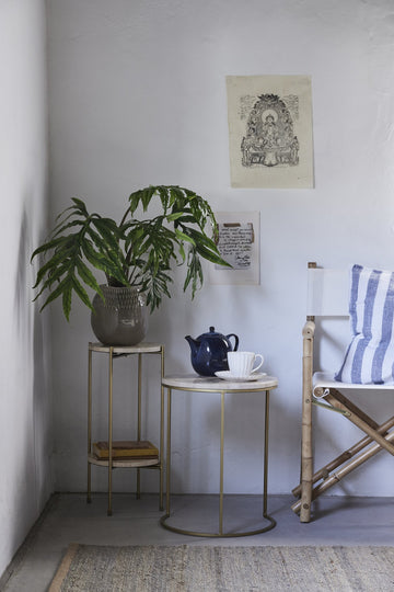 Traville piedestaler 2 stk.marmor