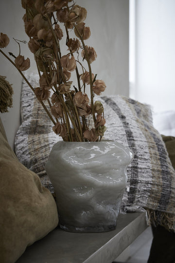 Marinella vase H19,5 cm. sølvgrå Lene Bjerre Design DK