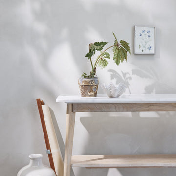 Sheline muslingeskål 17x13 cm. hvid LENE BJERRE