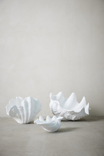 Shella dekorationsvase H23 cm. hvid Lene Bjerre Design DK