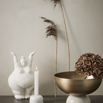 Serafina Kvinde figur H28 cm. råhvid Lene Bjerre Design DK