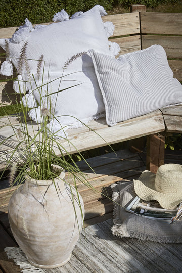 Fiona pudebetræk 60x40 cm. grå Lene Bjerre Design DK