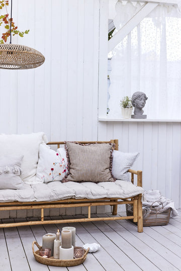 Eliana lysestage 12,5 cm. sand marmor LENE BJERRE