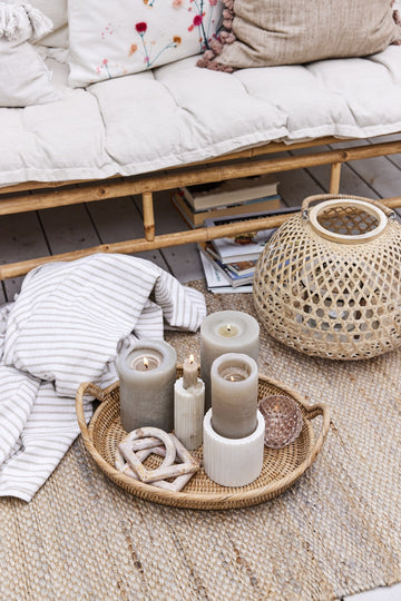 Ellia dekoration 23x10 cm. sand marmor LENE BJERRE