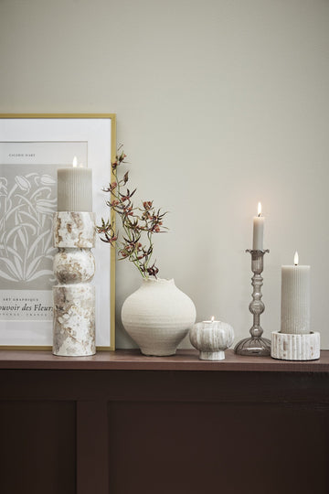 Lillia LED bloklys H15 cm. sand LENE BJERRE