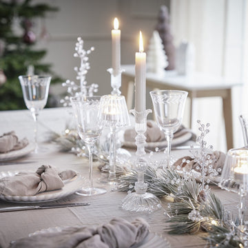 Crysilia juletræ H30 cm. sølv perler Lene Bjerre Design DK