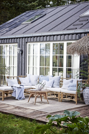 Shella dekorationsvase H23 cm. hvid Lene Bjerre Design DK