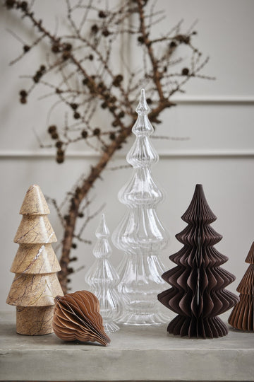 Poelle ophæng H12 cm. lysebrun papir Lene Bjerre Design DK