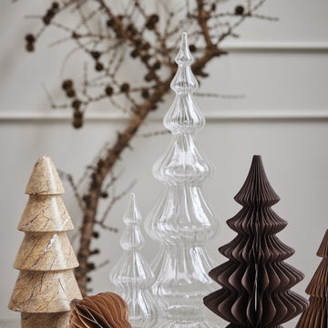 Asta glas juletræ H19,5 cm. Lene Bjerre Design DK