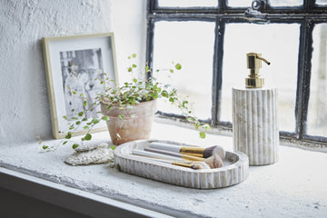Eliana dispenser 18,5 cm. sand marmor LENE BJERRE
