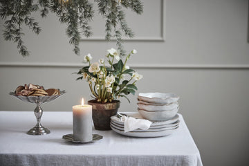 Philine fad Ø15,5 cm. antik sølv stål LENE BJERRE