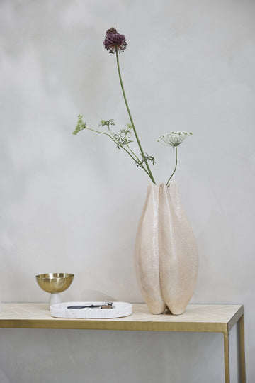 Eliana bakke 25x12,5 cm. hvid marmor LENE BJERRE